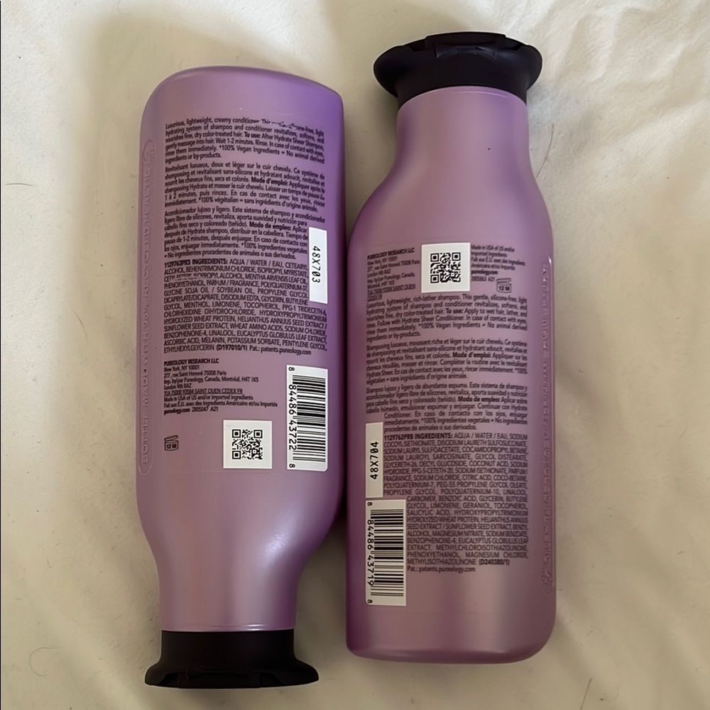 Pureology Hydrate Sheer Shampoo and Conditioner Set - Picture 2 of 3